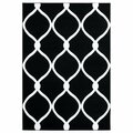 United Weavers Of America 1 ft. 10 in. x 2 ft. 8 in. Bristol Rodanthe Black Rectangle Accent Rug 2050 11570 24